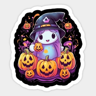 Boo Pumpkin Sticker